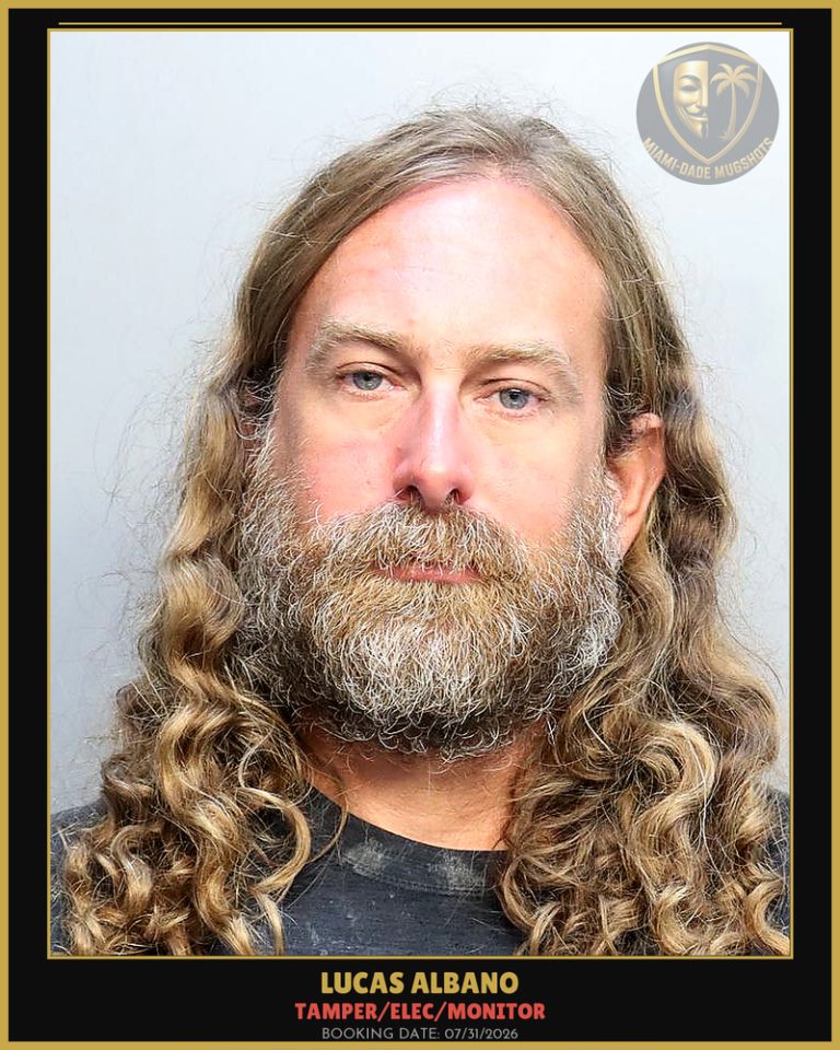 Albano Lucas  Frank Arrested – TAMPER/ELEC/MONITOR – Miami-Dade County (July 31, 2026)