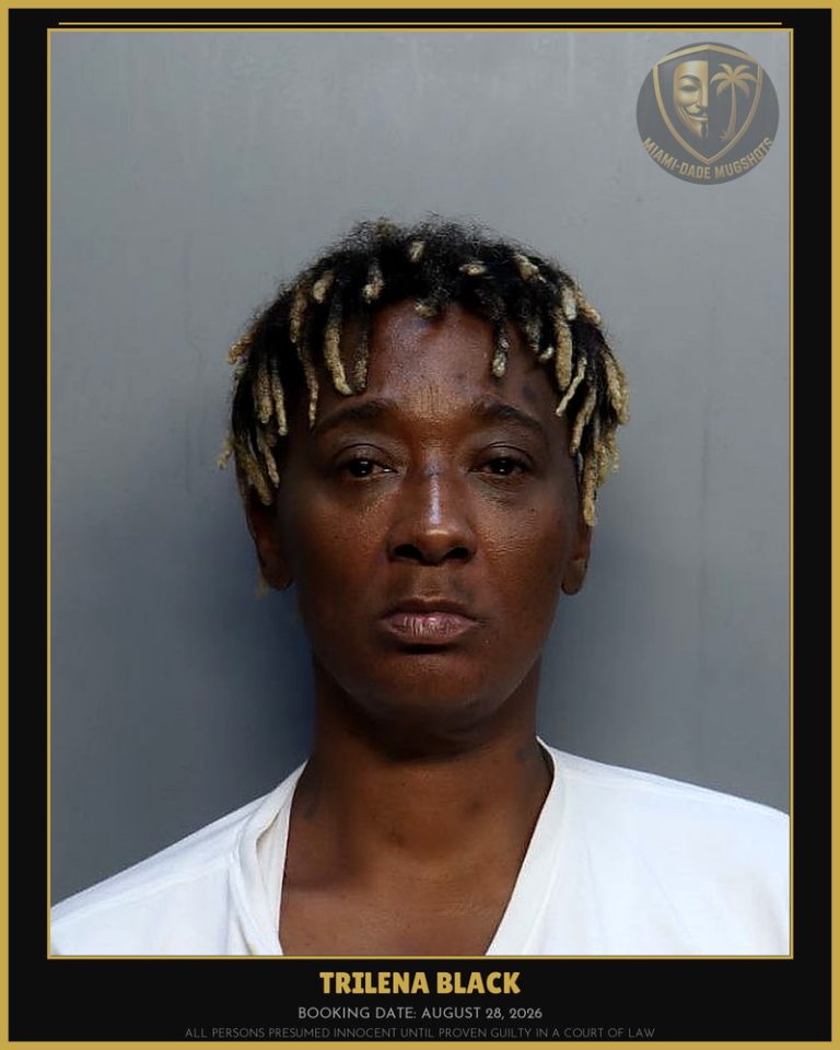 Black Trilena  Ann Arrested – Miami-Dade County (August 28, 2026)