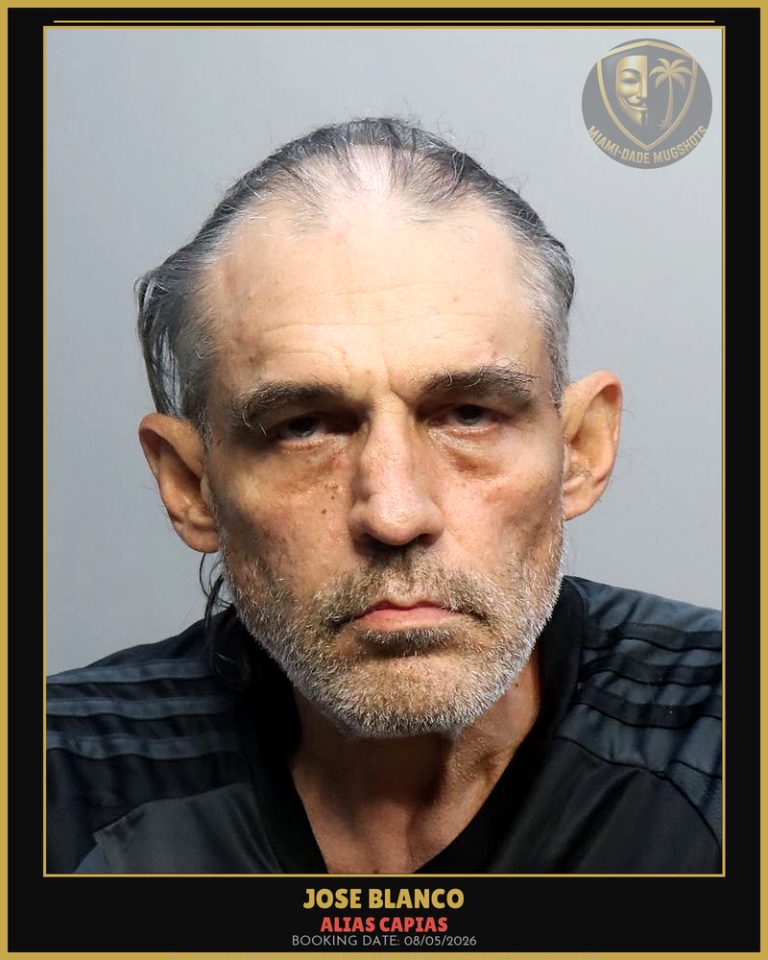 Blanco Jose Arrested – ALIAS CAPIAS – Miami-Dade County (August 5, 2026)