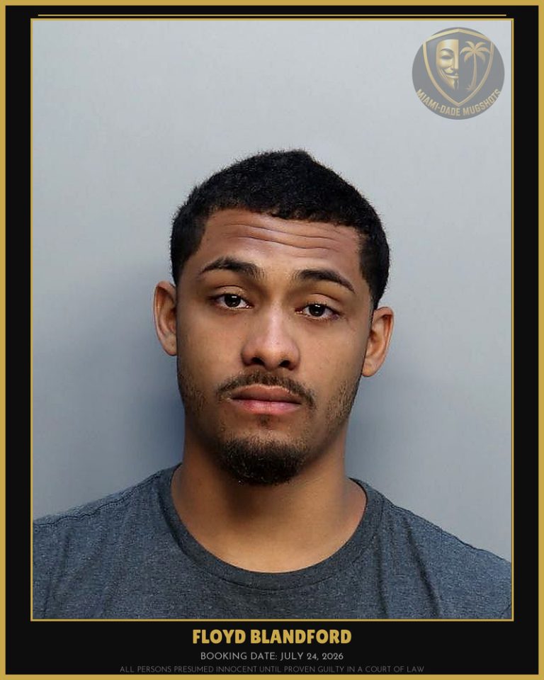 Blandford Floyd  Elickzaner Arrested – Miami-Dade County (July 24, 2026)