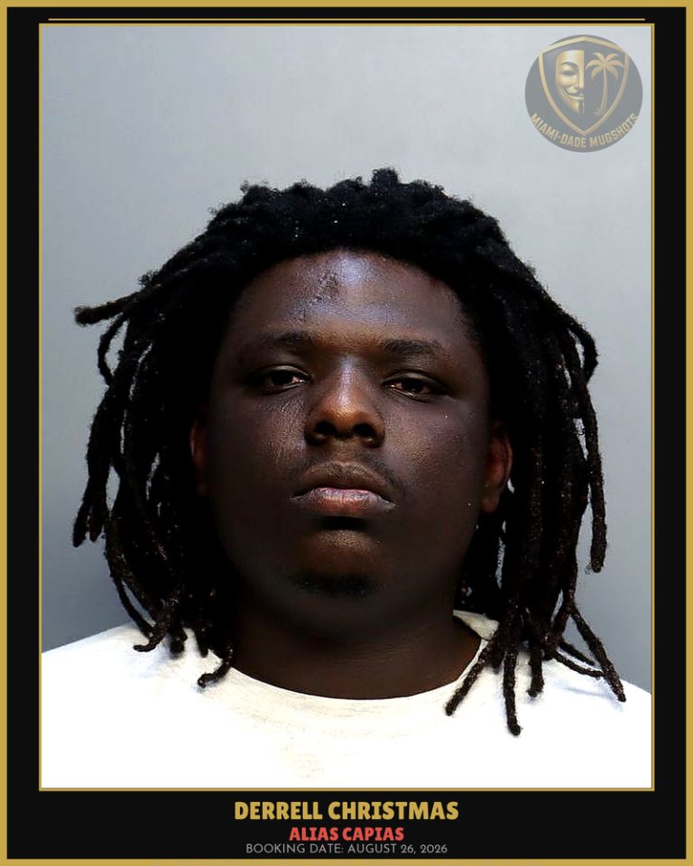 Christmas Derrell Arrested – ALIAS CAPIAS – Miami-Dade County (August 26, 2026)