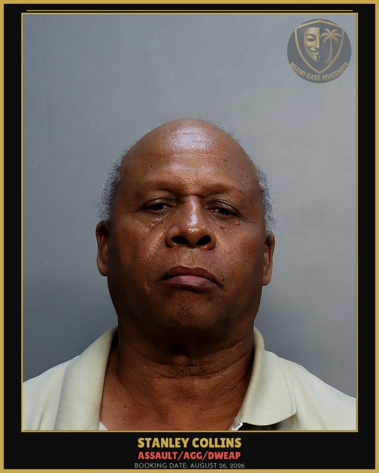 Collins Stanley Arrested – ASSAULT/AGG/DWEAP – Miami-Dade County (August 26, 2026)