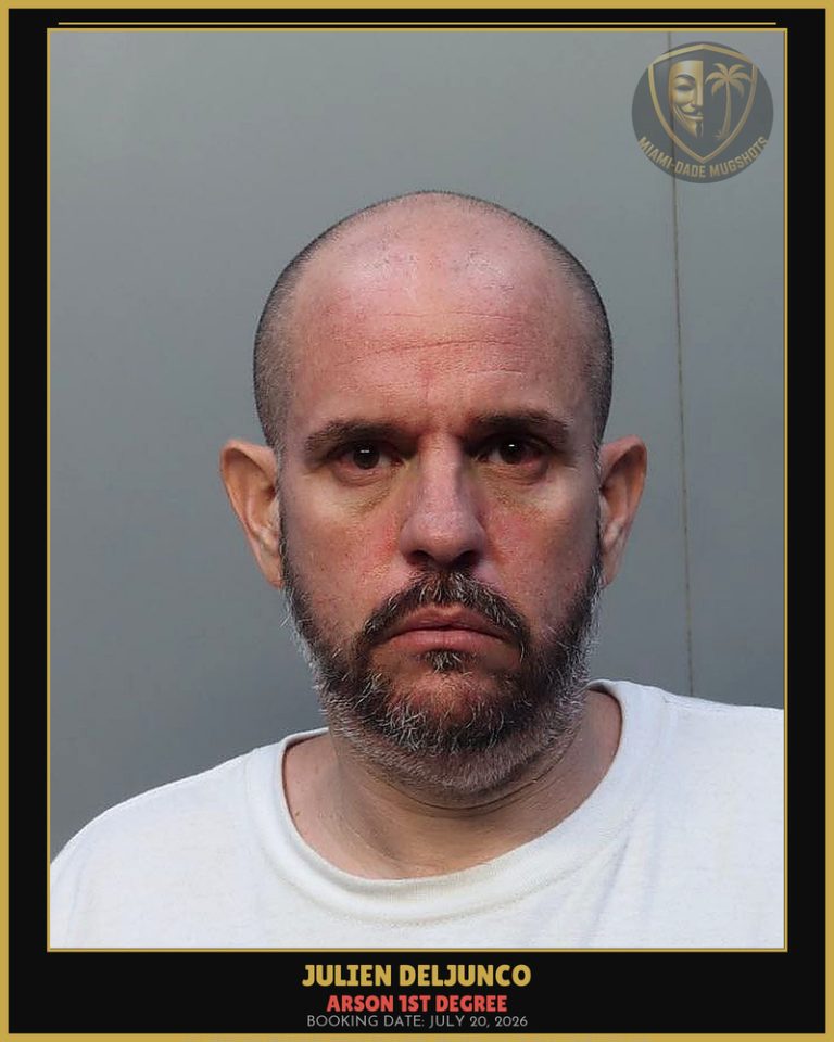 Deljunco Julien  Alexis Arrested – ARSON 1ST DEGREE – Miami-Dade County (July 20, 2026)