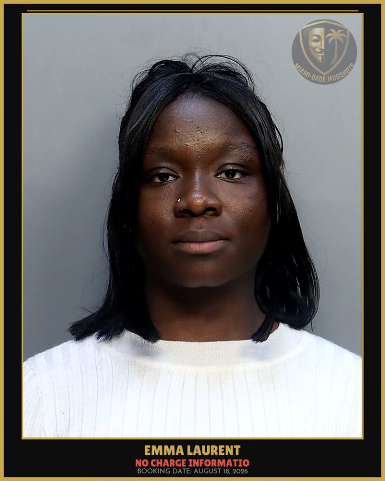 Emma Laurent Arrested – Miami-Dade County (August 18, 2026)