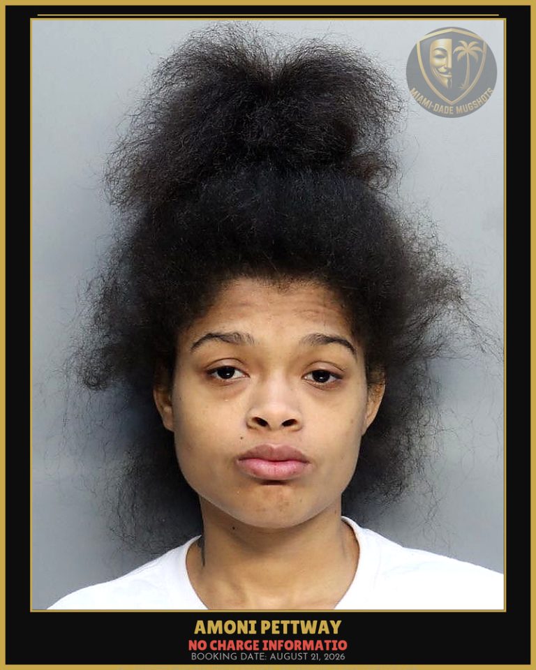 Amoni Pettway Arrested – Miami-Dade County (August 21, 2026)