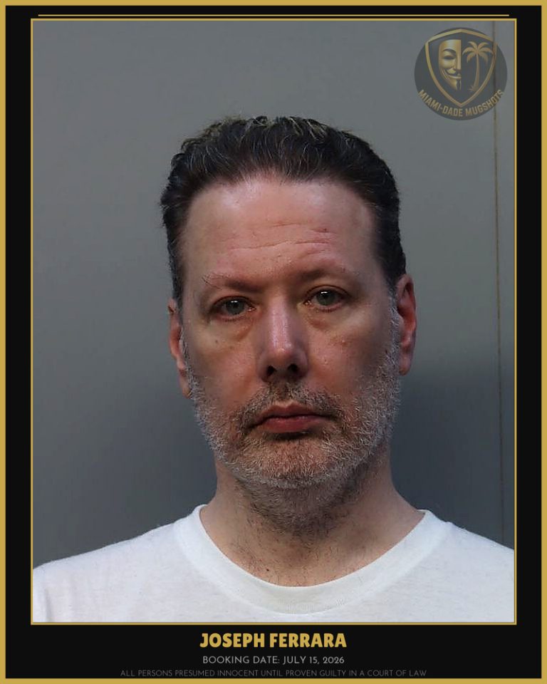 Ferrara Joseph  Biagio Arrested – Miami-Dade County (July 15, 2026)