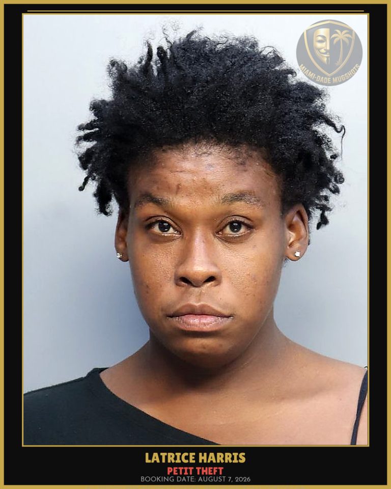 Harris Latrice Arrested – PETIT THEFT – Miami-Dade County (August 7, 2026)