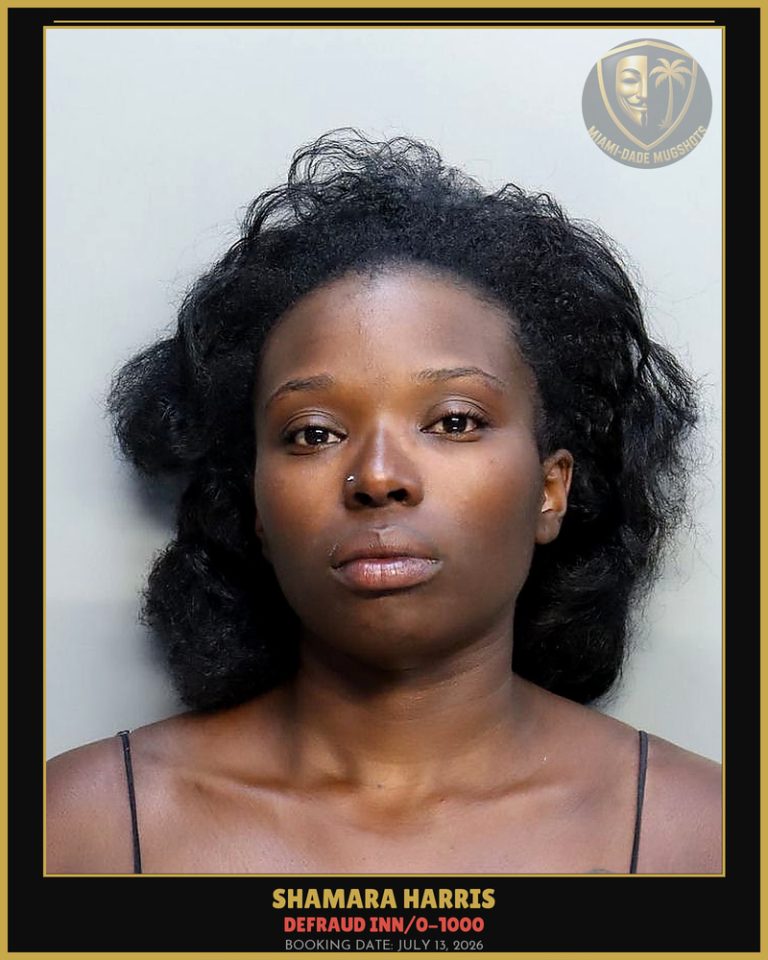 Harris Shamara Arrested – DEFRAUD INN/0-1000 – Miami-Dade County (July 13, 2026)