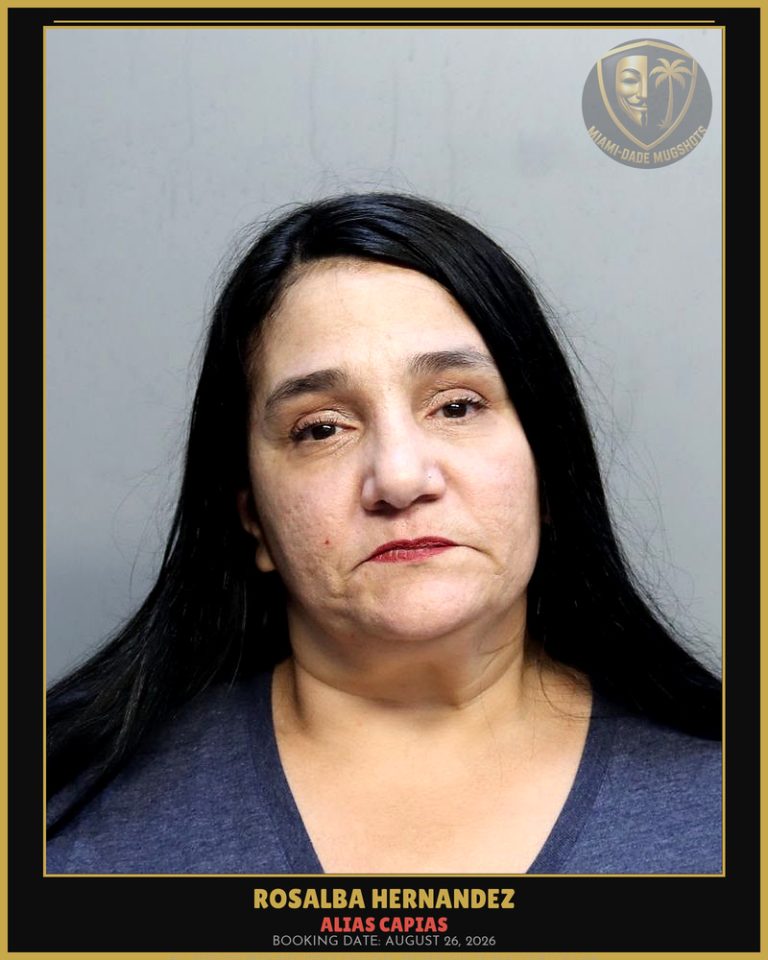 Hernandez Rosalba Arrested – ALIAS CAPIAS – Miami-Dade County (August 26, 2026)
