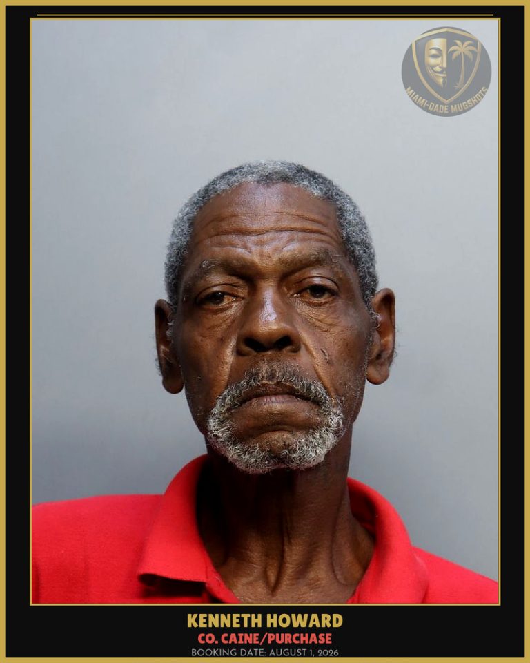 Howard Kenneth  D Arrested – Co. Caine/PURCHASE – Miami-Dade County (August 1, 2026)
