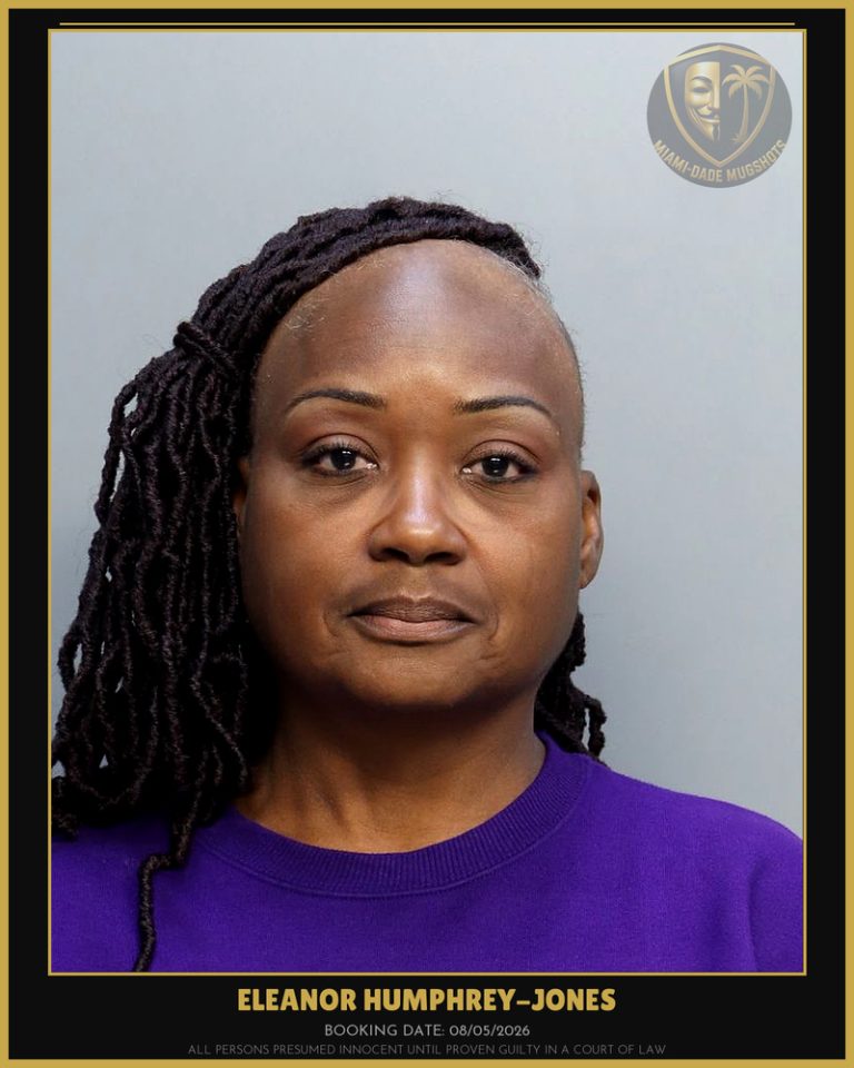 Humphrey-Jones Eleanor  Eileen Arrested – Miami-Dade County (August 5, 2026)