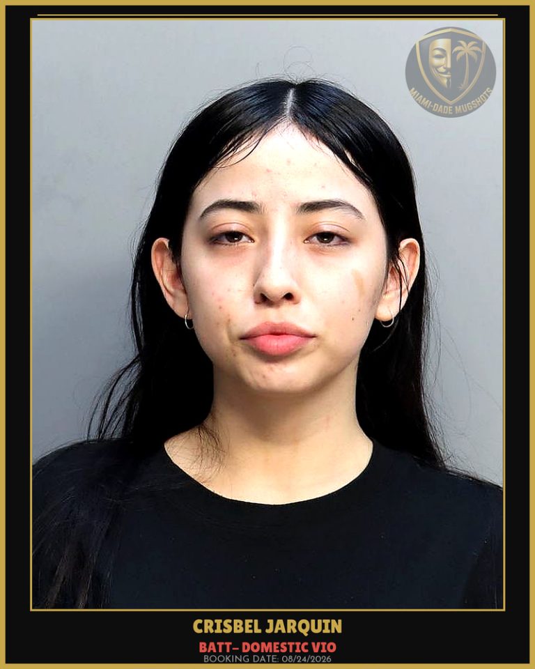 Jarquin Crisbel Arrested – BATT- DOMESTIC VIO – Miami-Dade County (Unknown)