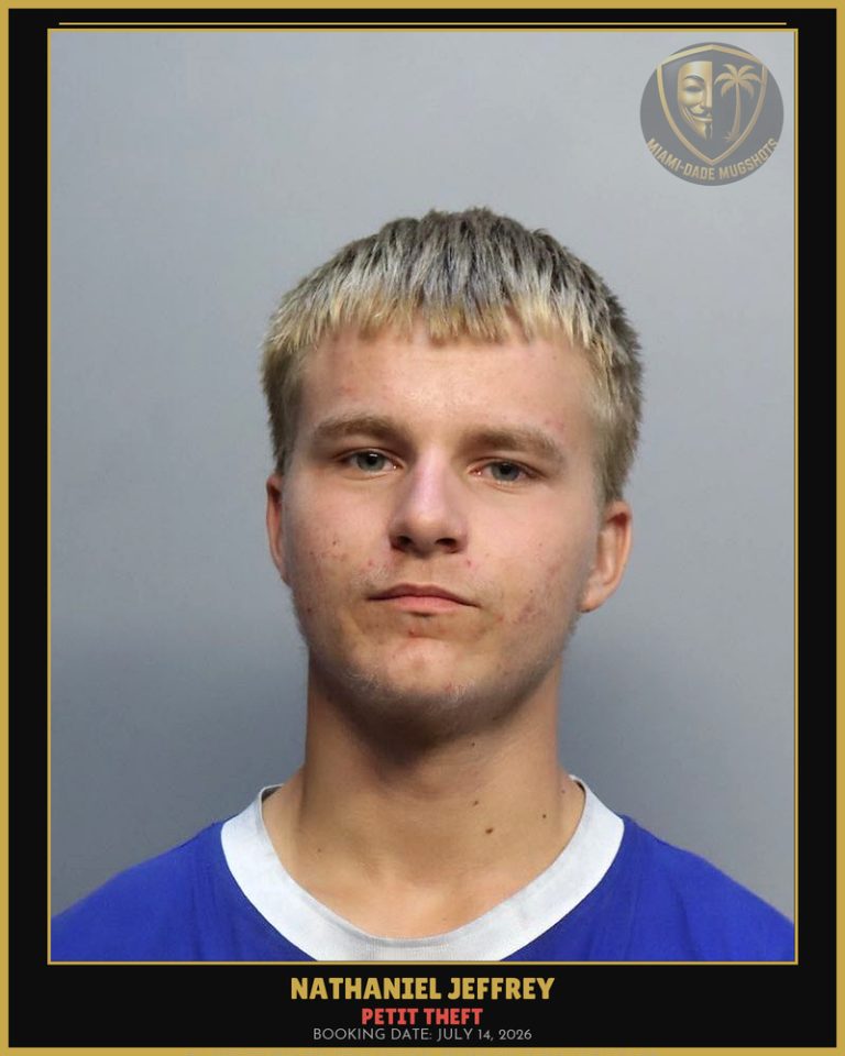 Jeffrey Nathaniel Allen Arrested – PETIT THEFT – Miami-Dade County (July 14, 2026)