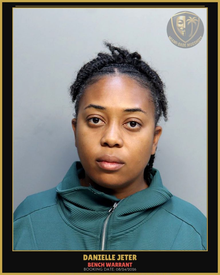 Jeter Danielle  Paige Arrested – BENCH WARRANT – Miami-Dade County (Unknown)