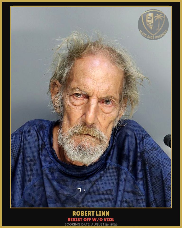 Linn Robert  Bruce Arrested – RESIST OFF W/O VIOL – Miami-Dade County (August 26, 2026)