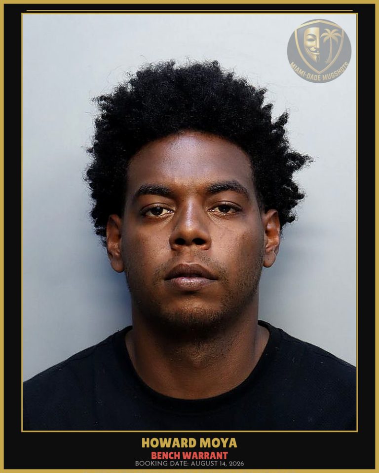 Moya Howard Arrested – BENCH WARRANT – Miami-Dade County (August 14, 2026)
