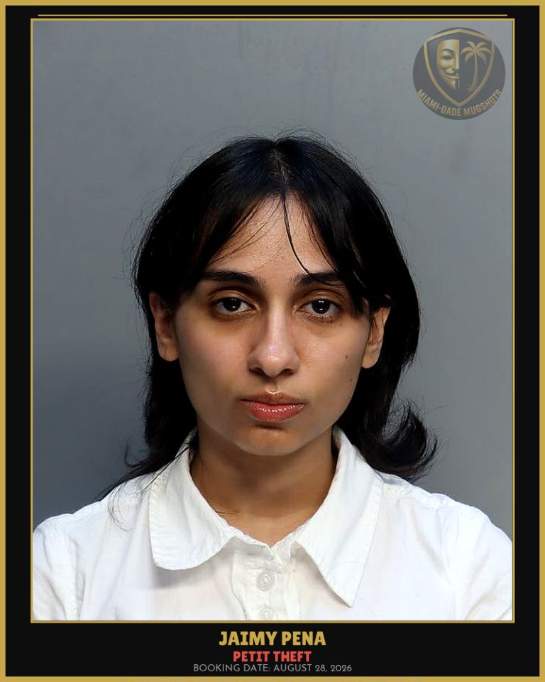 Pena Jaimy Arrested – PETIT THEFT – Miami-Dade County (August 28, 2026)
