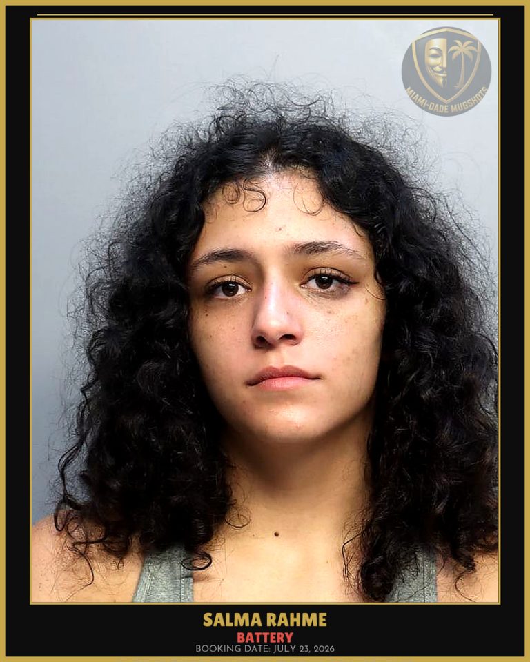 Rahme Salma Kamila Arrested – BATTERY – Miami-Dade County (July 23, 2026)