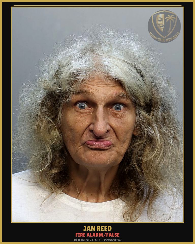 Reed Jan  Paige Arrested – FIRE ALARM/FALSE – Miami-Dade County (August 8, 2026)