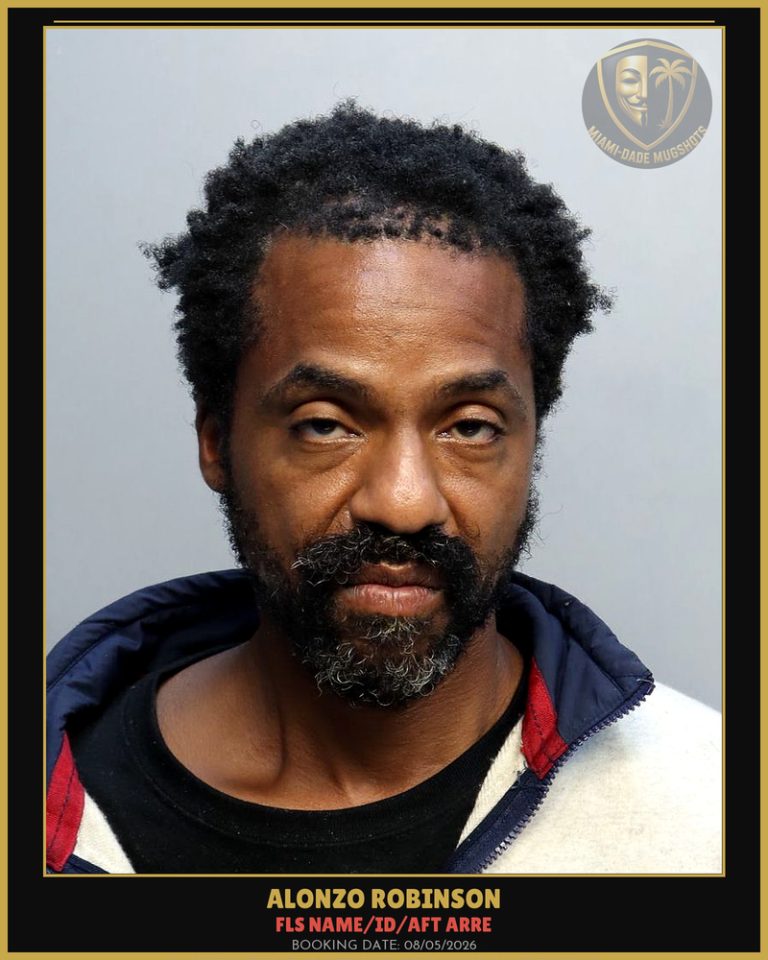 Robinson Alonzo  Jermaine Arrested – FLS NAME/ID/AFT ARRE – Miami-Dade County (August 5, 2026)