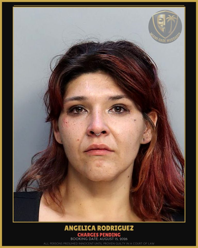 Angelica Rodriguez Arrested – Miami-Dade County (August 15, 2026)