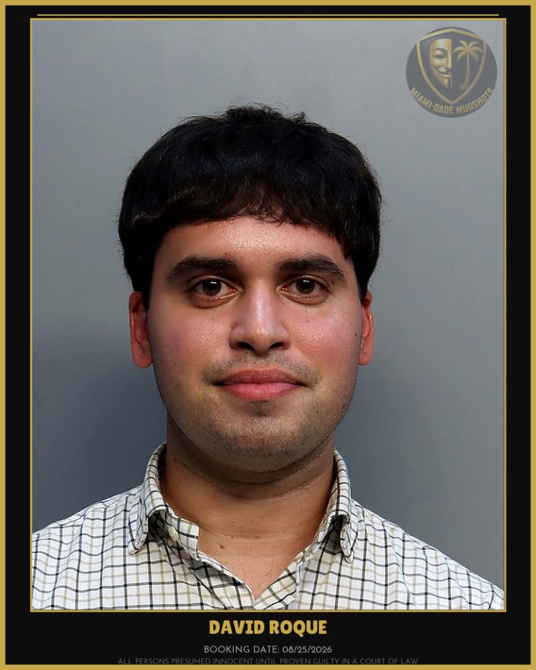 Roque David  Alexander Arrested – Miami-Dade County (Unknown)