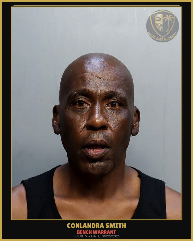 Smith Conlandra  Dewayne Arrested – BENCH WARRANT – Miami-Dade County (Unknown)