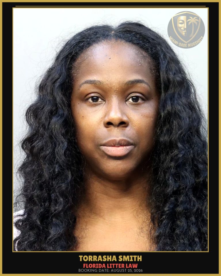 Smith Torrasha Monique Arrested – FLORIDA LITTER LAW – Miami-Dade County (August 25, 2026)