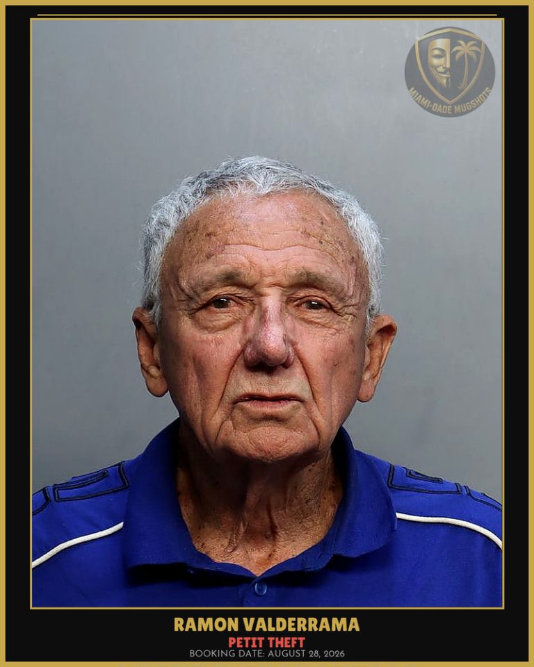 Valderrama Ramon Arrested – PETIT THEFT – Miami-Dade County (August 28, 2026)