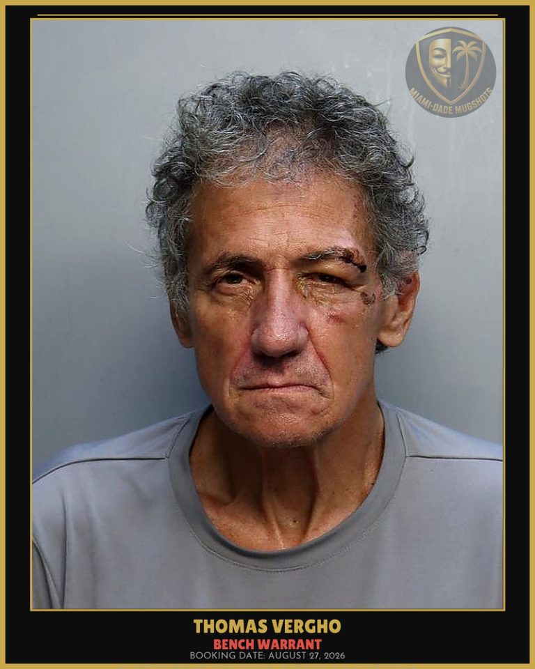 Vergho Thomas  Lee Arrested – BENCH WARRANT – Miami-Dade County (August 27, 2026)