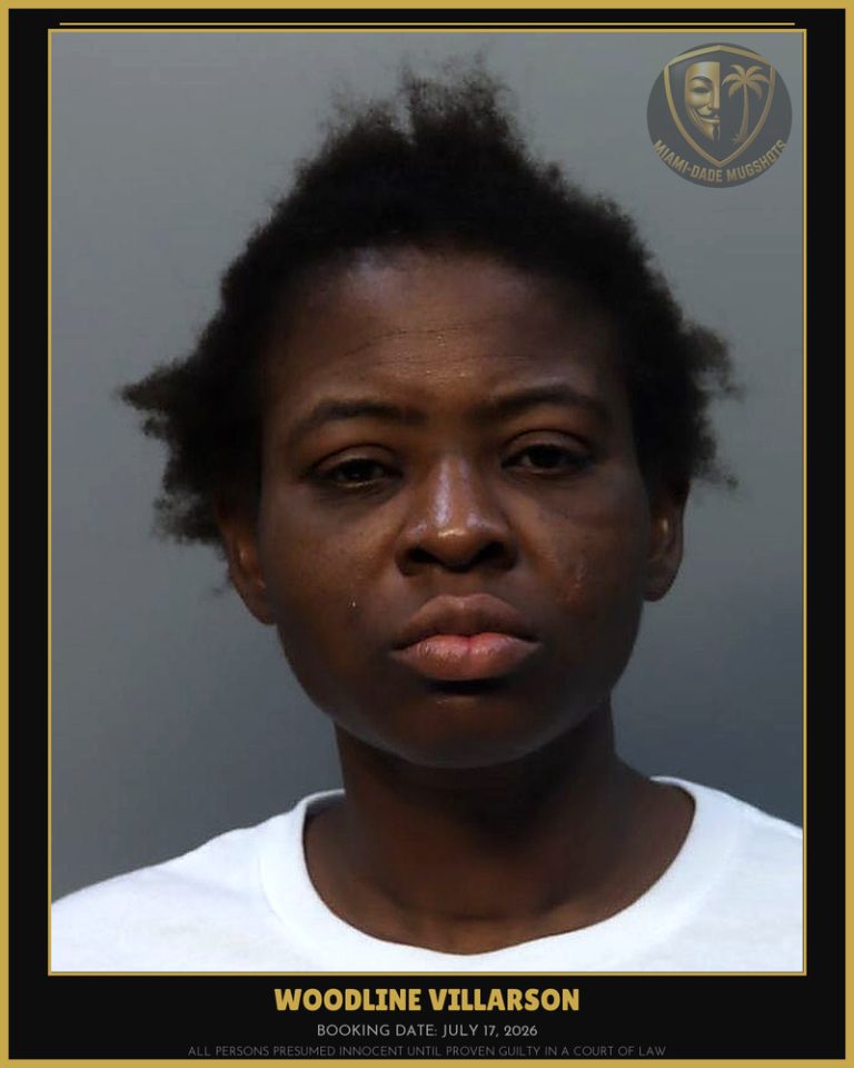 Villarson Woodline Arrested – Miami-Dade County (July 17, 2026)