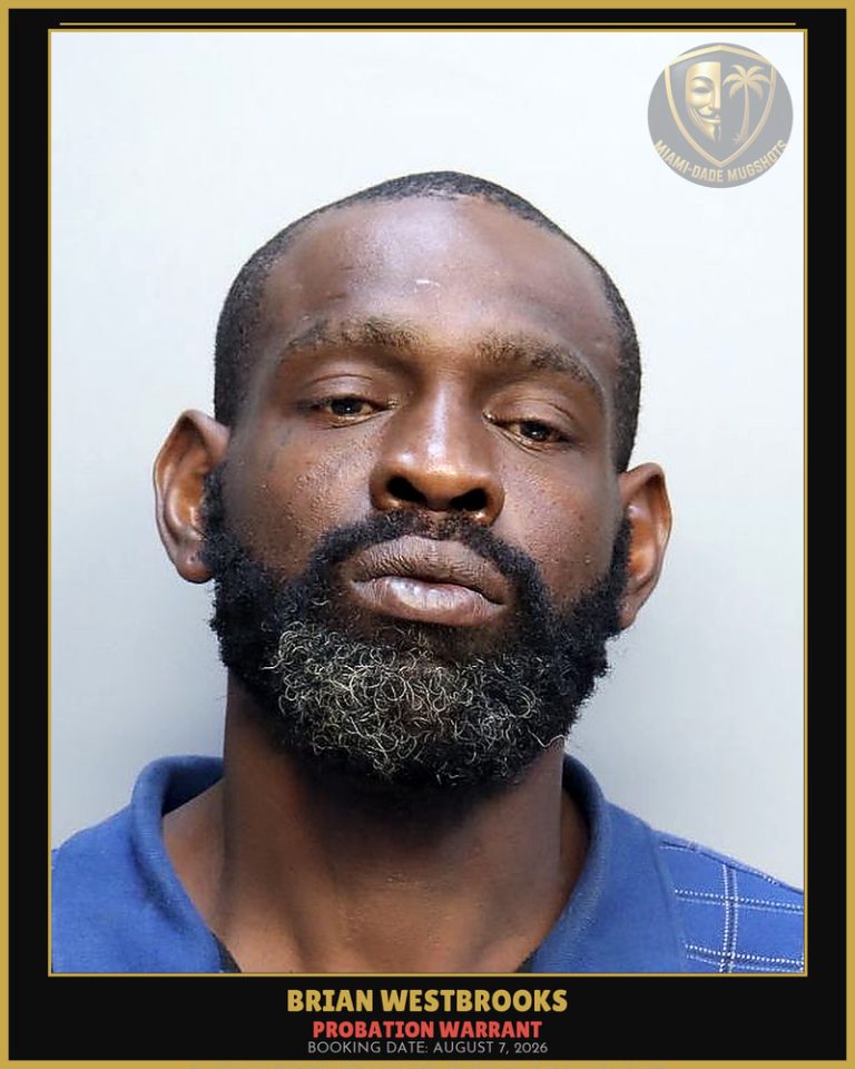 Westbrooks Brian  Emmanuel Arrested – PROBATION WARRANT – Miami-Dade County (August 7, 2026)