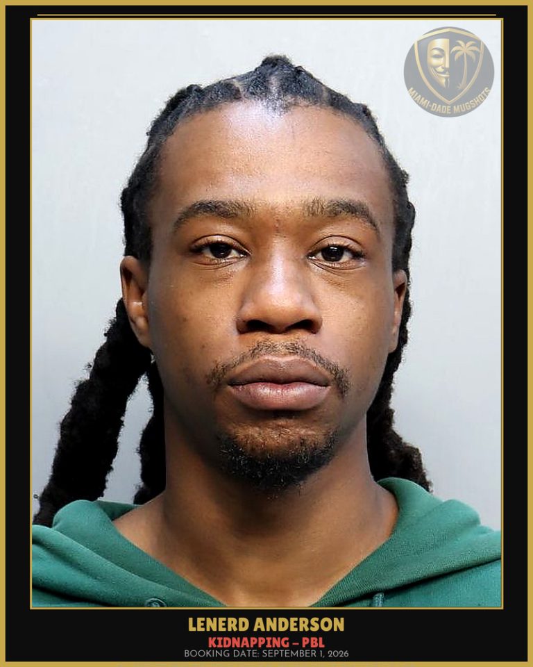 Anderson Lenerd  Joel Arrested – KIDNAPPING – PBL – Miami-Dade County (September 1, 2026)