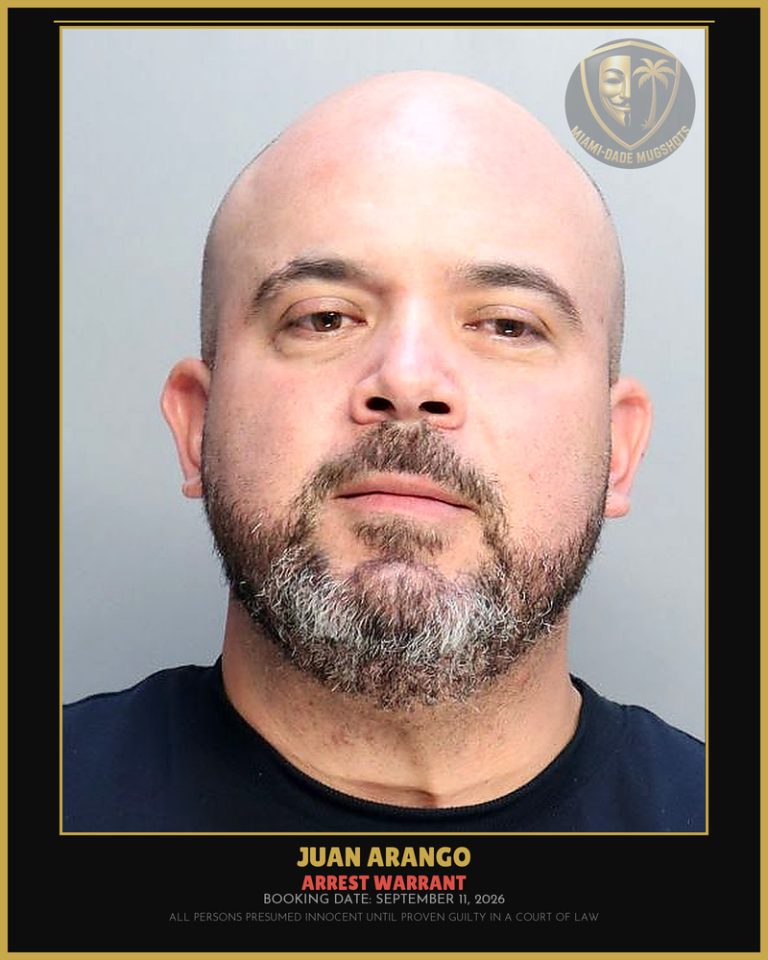 Arango Juan Camilo Arrested – ARREST WARRANT – Miami-Dade County (September 11, 2026)
