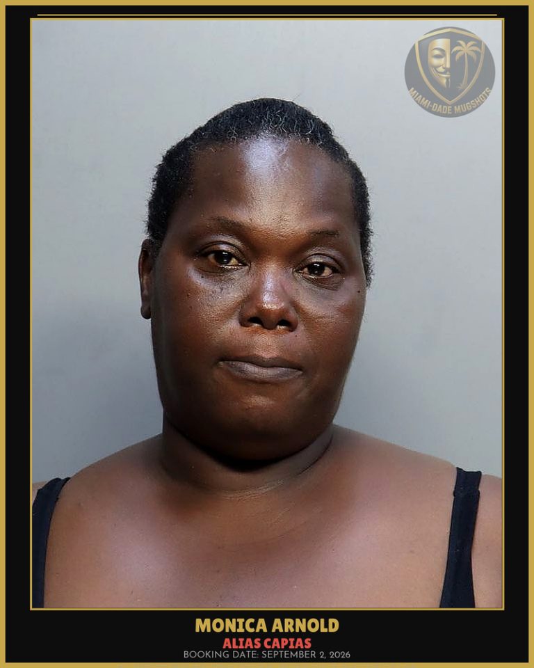 Arnold Monica Arrested – ALIAS CAPIAS – Miami-Dade County (September 2, 2026)