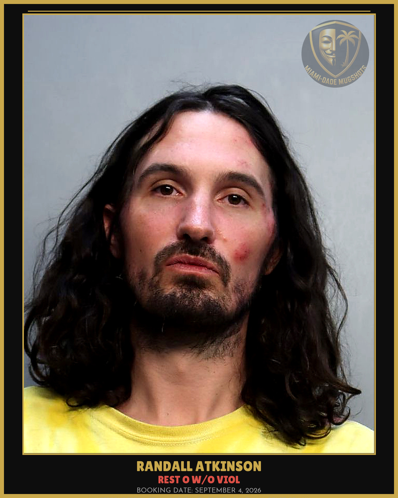Atkinson Randall Clark Arrested – Rest O W/O Viol – Miami-Dade County (September 4, 2026)