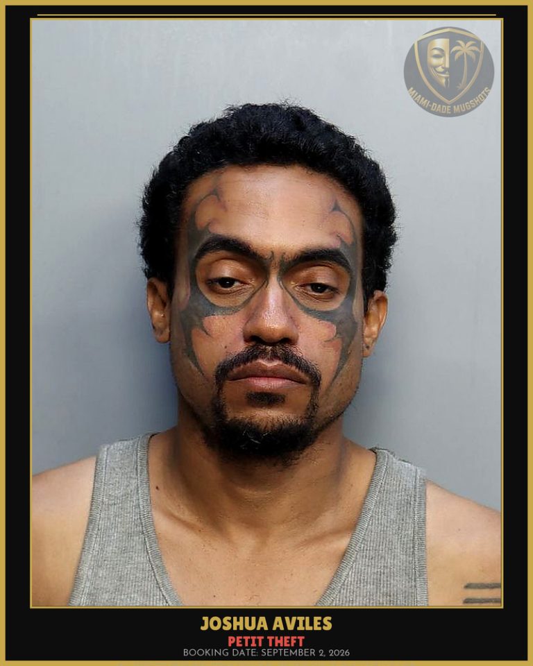 Aviles Joshua  Herbert Arrested – PETIT THEFT – Miami-Dade County (September 2, 2026)