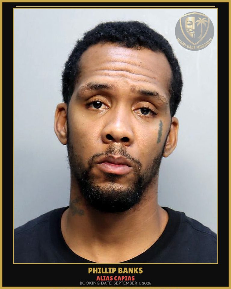Banks Phillip  Raye Arrested – ALIAS CAPIAS – Miami-Dade County (September 1, 2026)