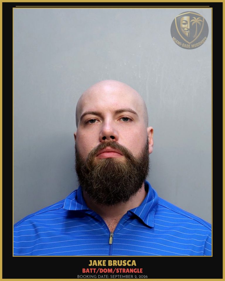 Brusca Jake  Joseph Arrested – BATT/DOM/STRANGLE – Miami-Dade County (September 2, 2026)