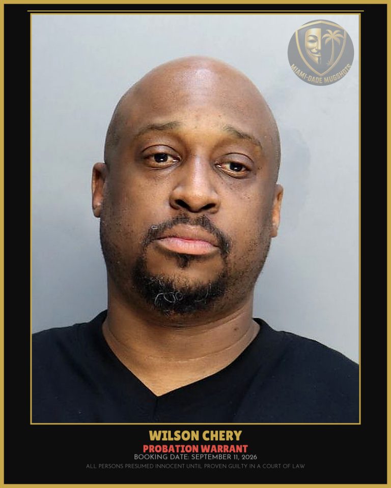Chery Wilson Joseph Arrested – PROBATION WARRANT – Miami-Dade County (September 11, 2026)