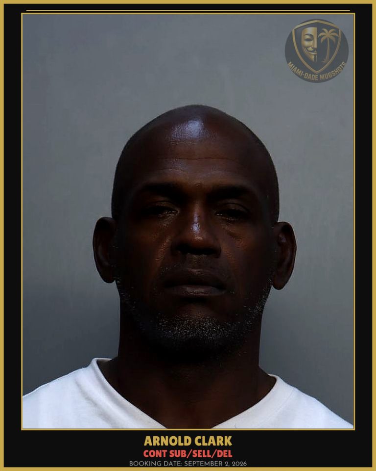 Clark Arnold Cornelius Arrested – CONT SUB/SELL/DEL – Miami-Dade County (September 2, 2026)