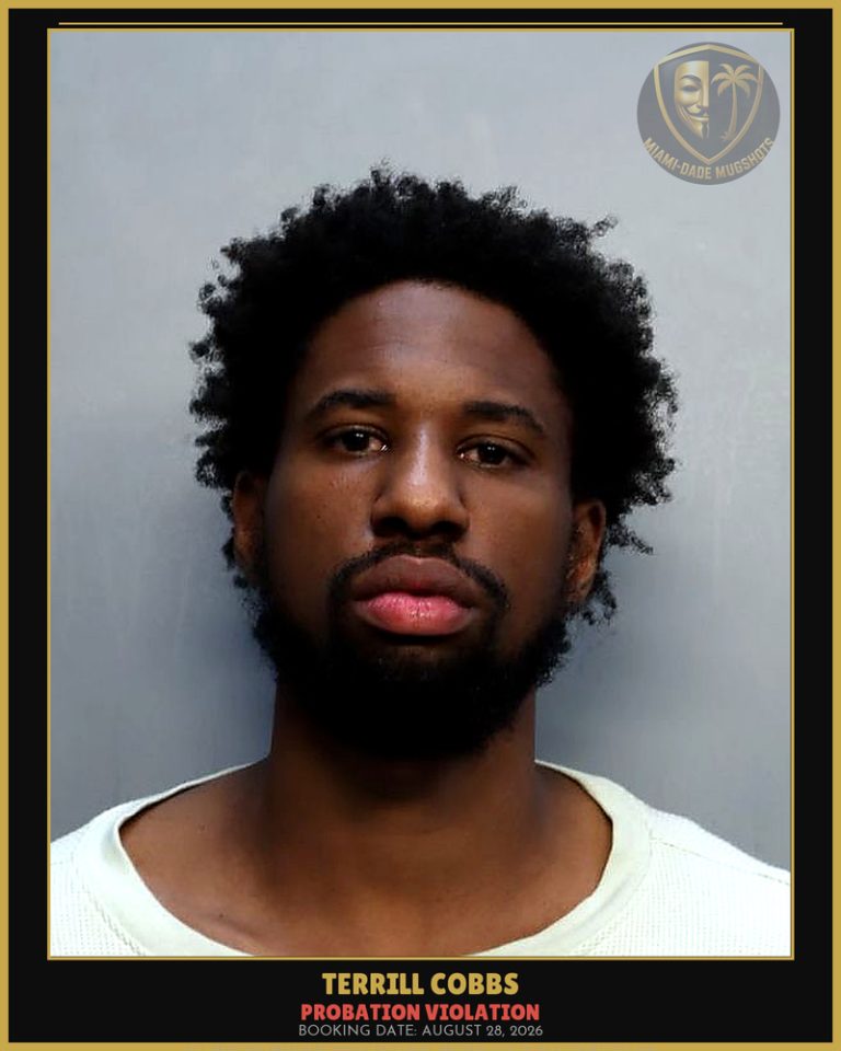 Cobbs Terrill Victor Arrested – PROBATION VIOLATION – Miami-Dade County (August 28, 2026)