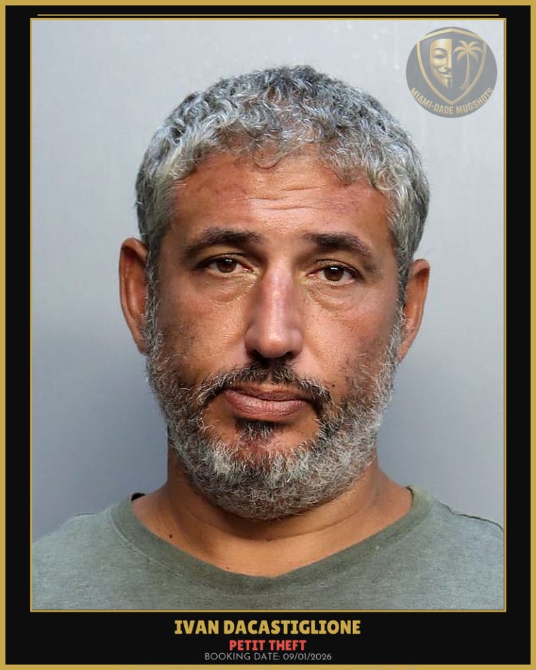 Dacastiglione Ivan Catellini Arrested – PETIT THEFT – Miami-Dade County (Unknown)