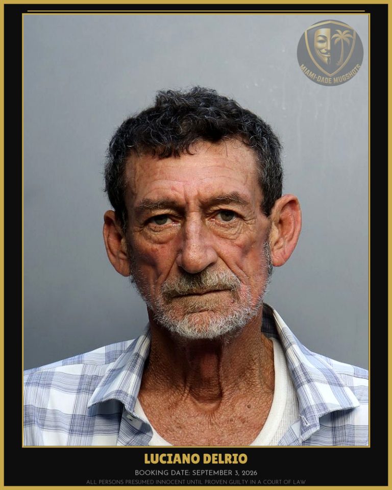Delrio Luciano Arrested – Miami-Dade County (September 3, 2026)