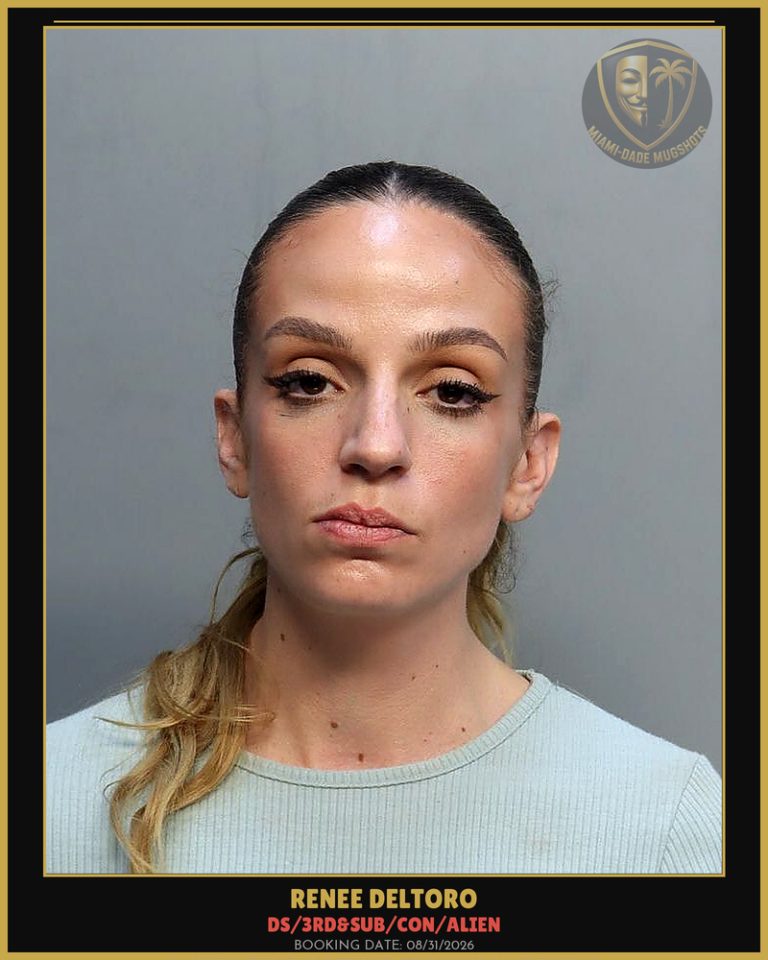 Deltoro Renee  Yolanda Arrested – DS/3RD&SUB/CON/ALIEN – Miami-Dade County (Unknown)