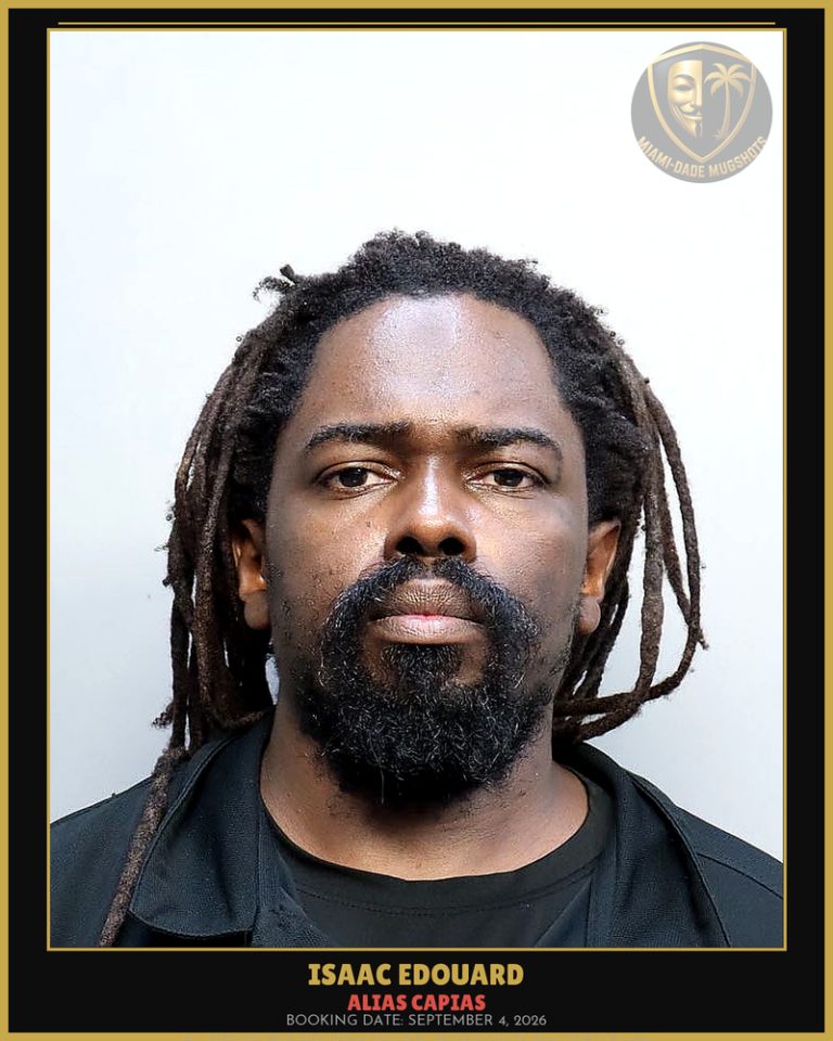 Edouard Isaac Albert Arrested – ALIAS CAPIAS – Miami-Dade County (September 4, 2026)