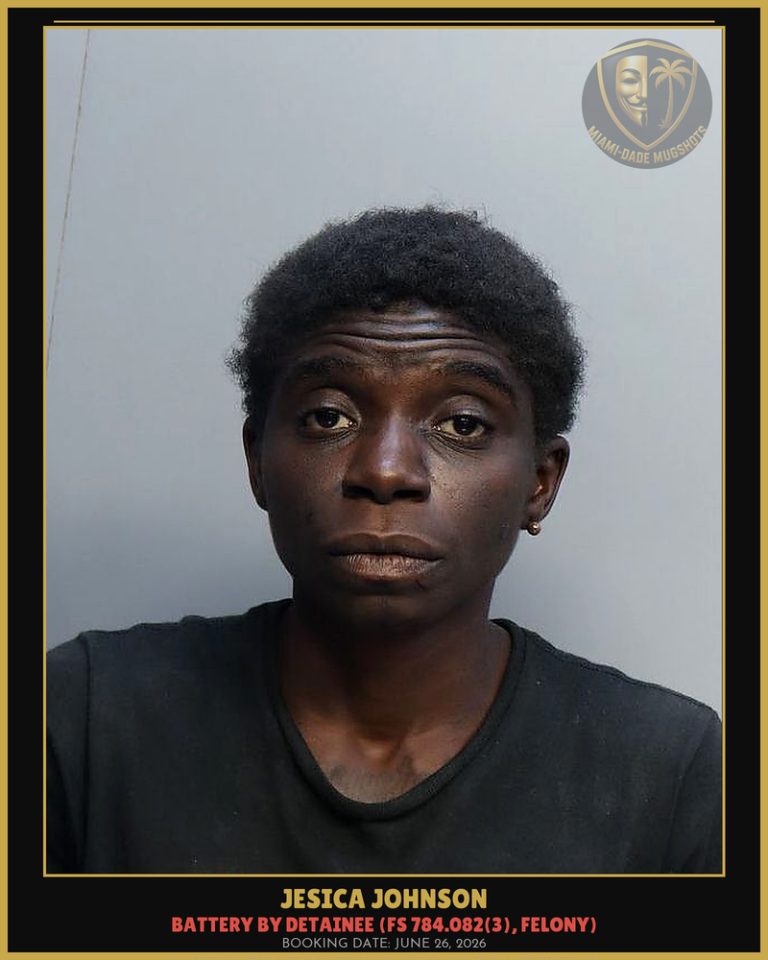 Jesica Johnson Arrested – Miami-Dade County (June 26, 2026)