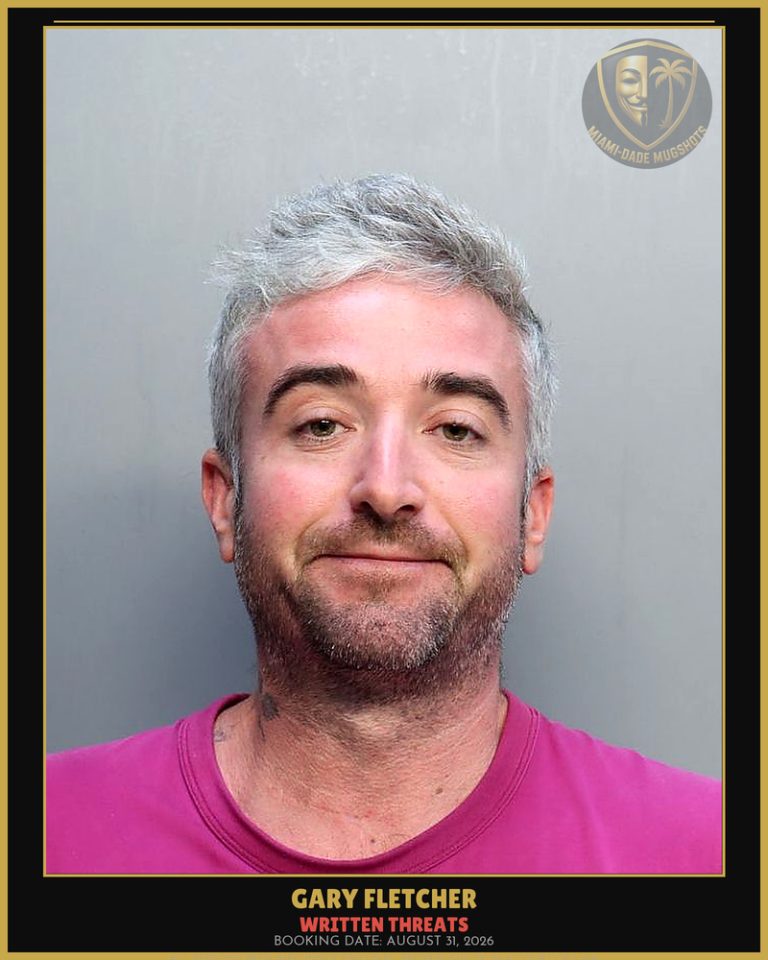 Fletcher Gary  Joshua Arrested – WRITTEN THREATS – Miami-Dade County (August 31, 2026)