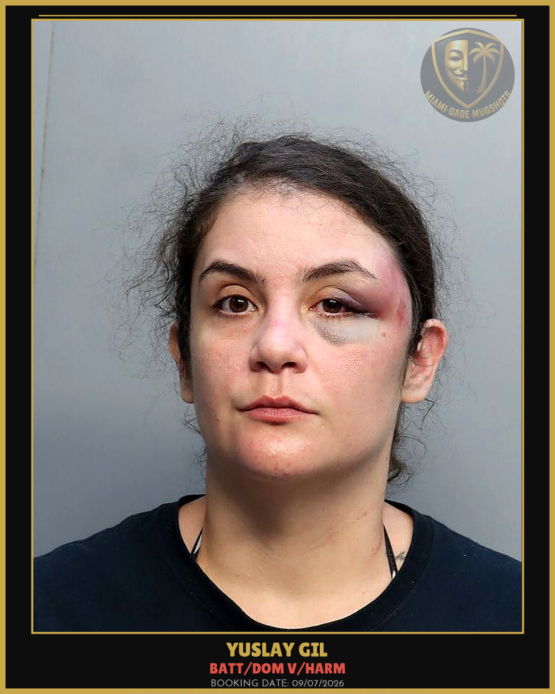 Gil Yuslay Arrested – Batt/Dom V/Harm – Miami-Dade County (Unknown)