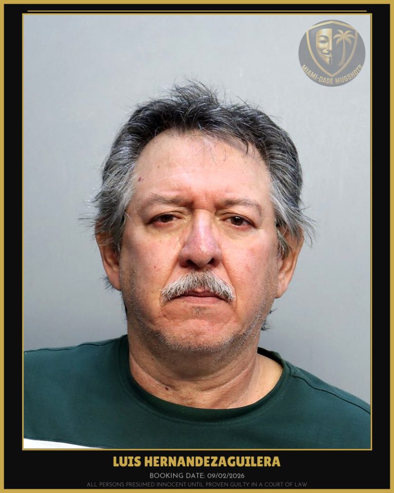 Hernandezaguilera Luis Enrique Arrested – Miami-Dade County (Unknown)
